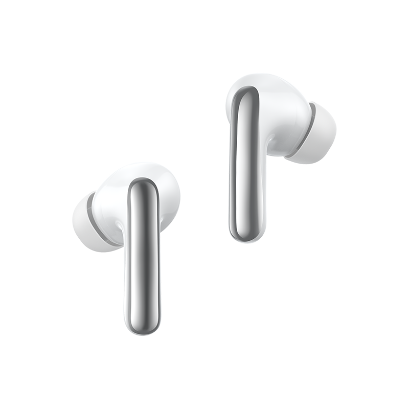 QCY MeloBuds N60 weiße True‑Wireless In‑Ear‑Kopfhörer, nur das Earbud‑Paar ohne Case