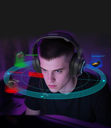 Gaming-Kopfhörer mit RGB-Beleuchtung für immersive Spielerfahrung
