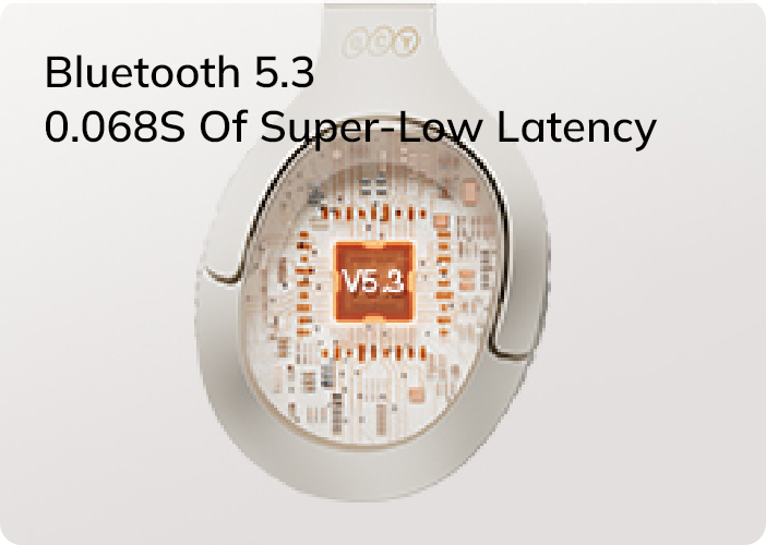 Bluetooth 5.3 Kopfhörer mit 0,068s Super-Low Latency – OCT Ohrhörer