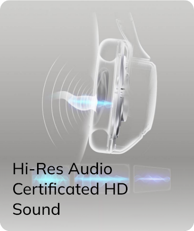 In-Ear-Kopfhörer mit Hi-Res Audio-Zertifizierung für HD-Sound