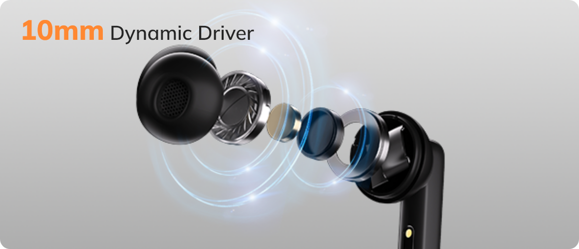 10mm Dynamischer Treiber In-Ear-Kopfhörer – hoher Klang, komfortables Tragegefühl.