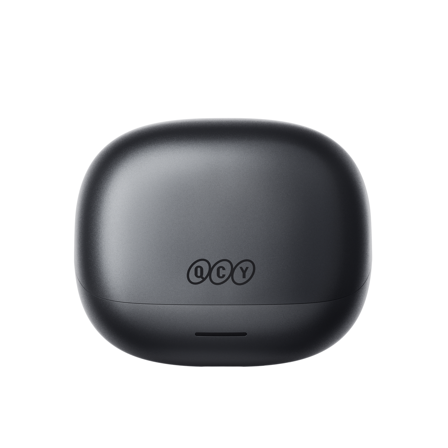 MeloBuds N65 – schwarze True-Wireless-Kopfhörer mit QCY-Ladecase.