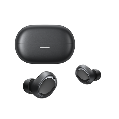 QCY MeloBuds A30 True Wireless Kopfhörer mit Ladecase, schwarz, modernes Design, Bluetooth-Verbindung